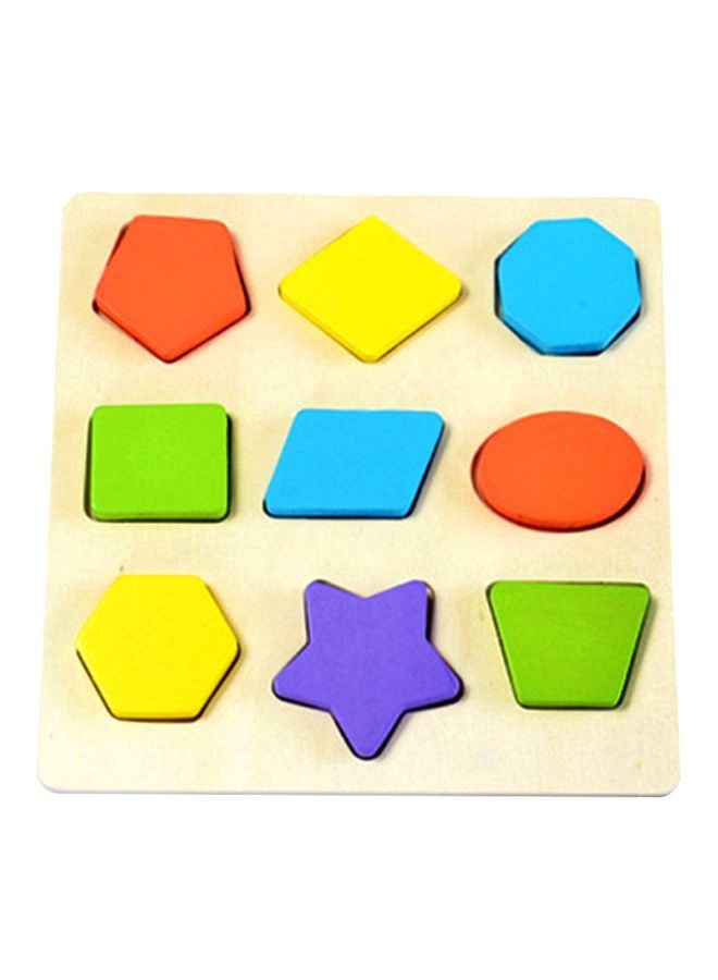 Sharpdo 3D Geometric Jigsaw Puzzle 17.8x1.2x17.8cm - Image 1