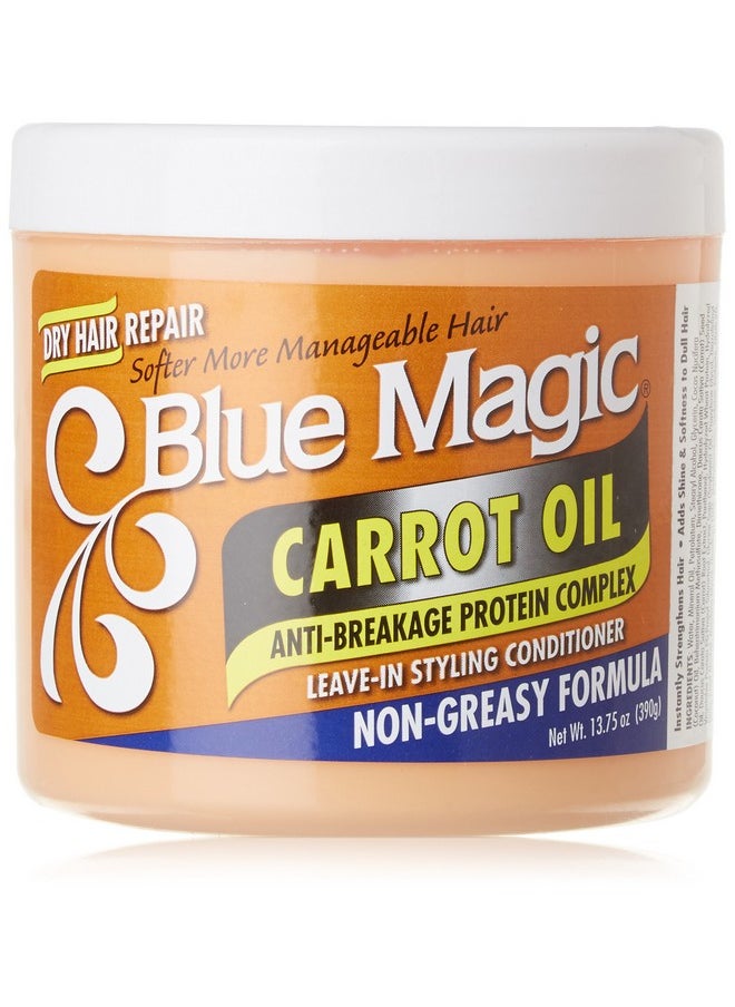 BLUE MAGIC Blue Magic Carrot Oil Leave In Styling Conditioner, 13.75 Ounce  - Image 1