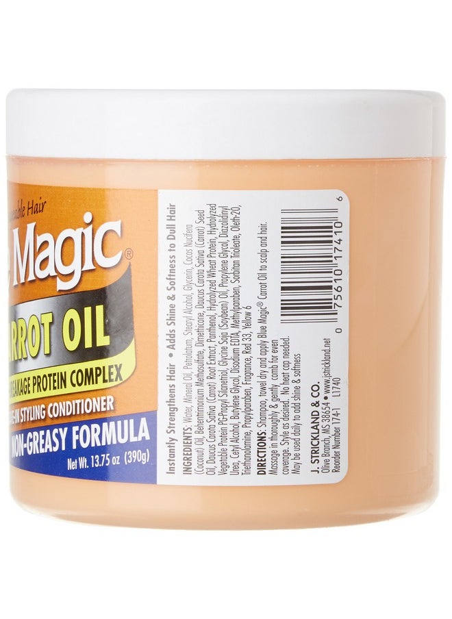 BLUE MAGIC Blue Magic Carrot Oil Leave In Styling Conditioner, 13.75 Ounce  - Image 2