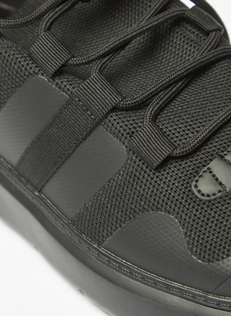 ال بي ال من شو اكسبرس Mens Solid Sports Shoes with Lace Up Closure