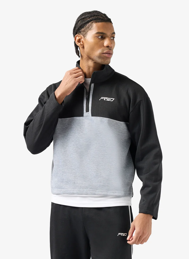 Half Zip Sweatshirt