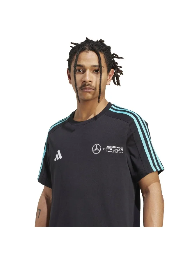 adidas تي شيرت مير دي إن إيه إم بلاك موتور سبورت للرجال مقاس