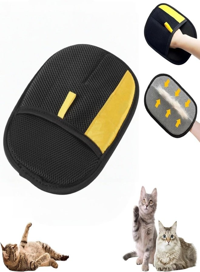 Sibkuy 2026 Thickened Electrostatic Pet Hair Removal Gloves for Dogs & Cats，Reusable & Washable Cat Hair Removal Glove, Pet Hair Remover Tool for Furniture Clothing, Couch, Carpet, Car Seat, Bed - Image 1