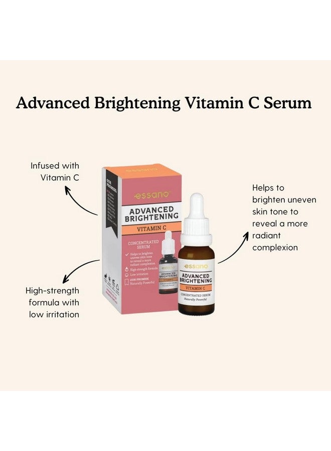 Essano Vitamin C Skin Care Set, Radiant Skincare Pack with Gel Face Cleanser (40ml), Exfoliating Face Scrub (40ml), Facial Serum (3ml), SPF15 Moisturizer (10g), For Travel or Trial, Cruelty Free - Image 4