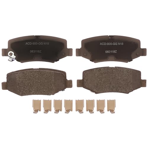 ACDelco Silver 14D1274CHF1 Ceramic Rear Disc Brake Pad Set - Image 1