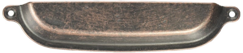 Laurey MNG Hardware 84865 Riverstone Cup Pull, 6", Antique Copper - Image 4