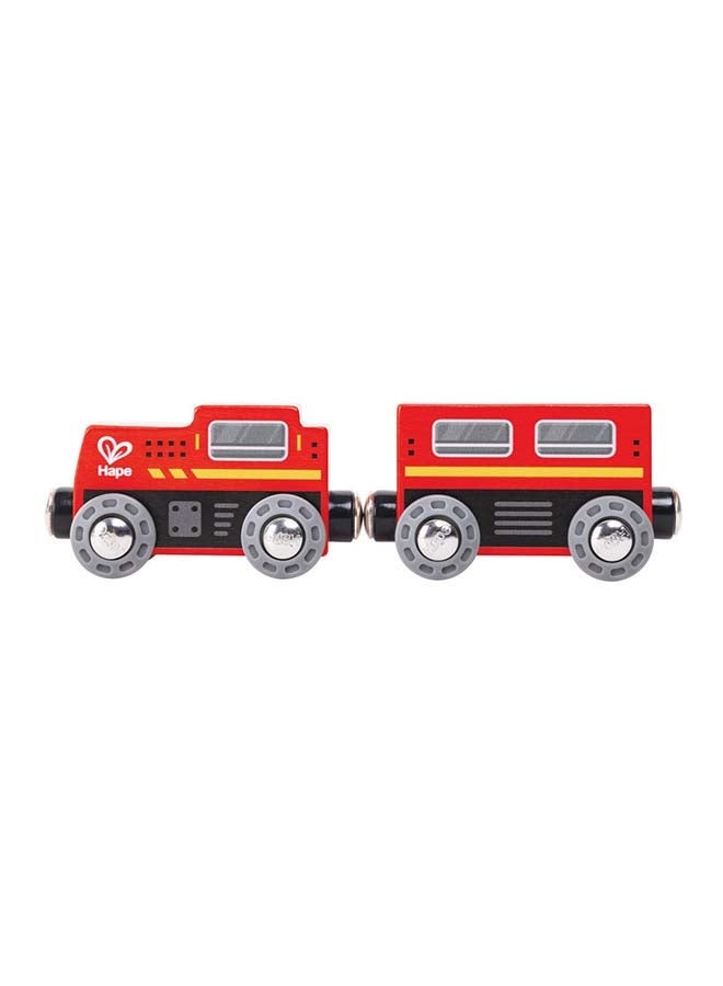Hape Wooden Classic Figure8 Train And Railway Set 19-Piece – Toy Vehicle for Kids Ages 3+ - Image 3