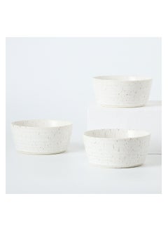 Shuer 3-Piece Porcelain Round Bowls Set 5.5 Inch  - Image 5