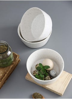 Shuer 3-Piece Porcelain Round Bowls Set 5.5 Inch  - Image 4