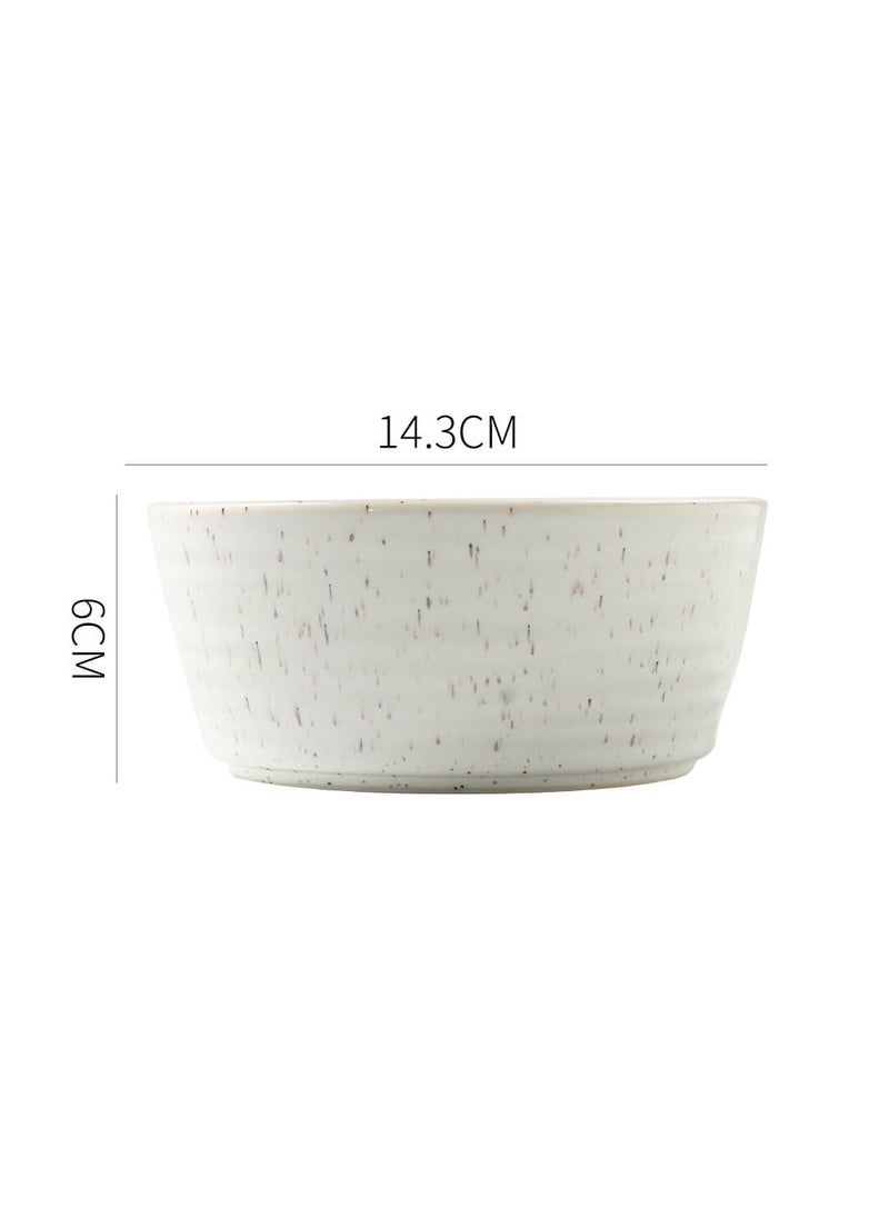 Shuer - 3-Piece Porcelain Round Bowls Set 5.5 Inch - Image 1