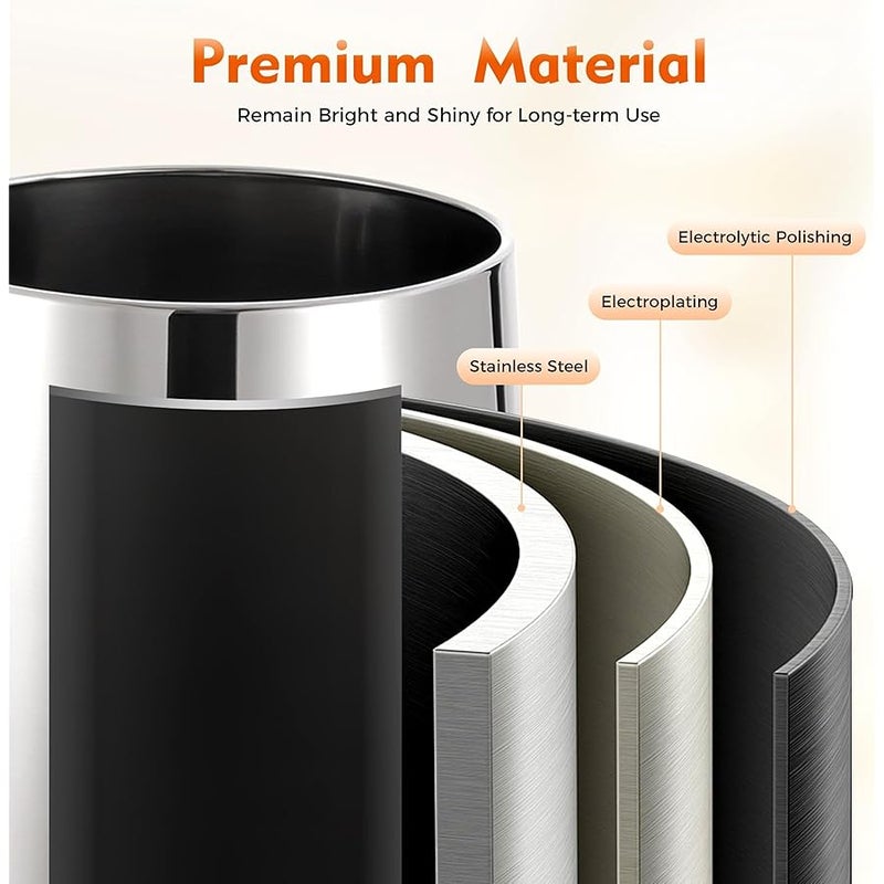 3.4 Gallon Stainless Steel Hot Beverage Drink Dispenser Can, Coffee Urn with Fuel Holder Continuous Heating, Tea Water Coffee Chafer Urn with Faucet for Parties Buffet Catering, Gold (Fuel ONLY) - Image 4