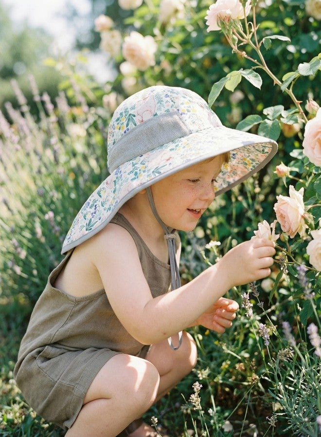 WINTOJO Toddler Sun Hat Kids Bucket Hat UPF 50+ Wide Brim Neck Flap - Adjustable Baby Beach Hat Summer Play Essentials for Boys Girls, Breathable Safari Cap with Designer Patterns Marmot KHH-04 - Image 3