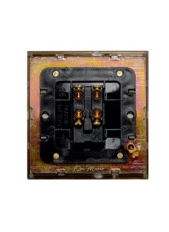 Donmarco 1 Gang Intermediate Switch – Rocker Button – Stainless Steel Panel, Modern & Durable, Fire-Resistant Electric Switch, 15-Year Warranty, Wall Switch for Home and Office (Brushed Satin Nickel)  - Image 3