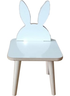 3 - 6 Years Old Rabbit Figured Wooden Child Activity Play Class Chair Wood White - pzsku/ZF5A1838F961FBB1A609DZ/45/_/1730837865/ee759540-f503-4dab-99e3-b2be6dd8380a