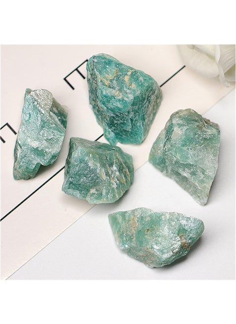 Tuewdfsa Natural Crystal Stone Quartz Coarse (Color: Amazonite  Size: 100G)