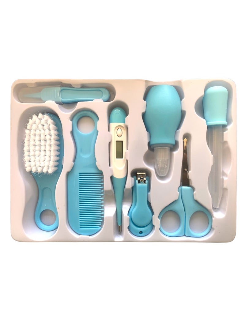 ALLKING 8-piece Baby Care kit Grooming Health Care kit set, Safe and Long-lasting with Finest-quality Materials 