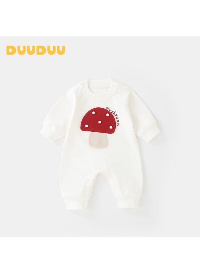 Duuduu Baby Clothes Uni Infant Romper Spring Autumn Cartoon Long Sleeve Jumpsuit Newborn Crawling Suit 80cm - Image 1