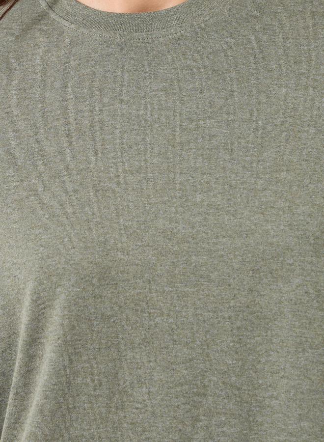 Styli Solid Cotton T-Shirt and Pyjama Set - Image 4