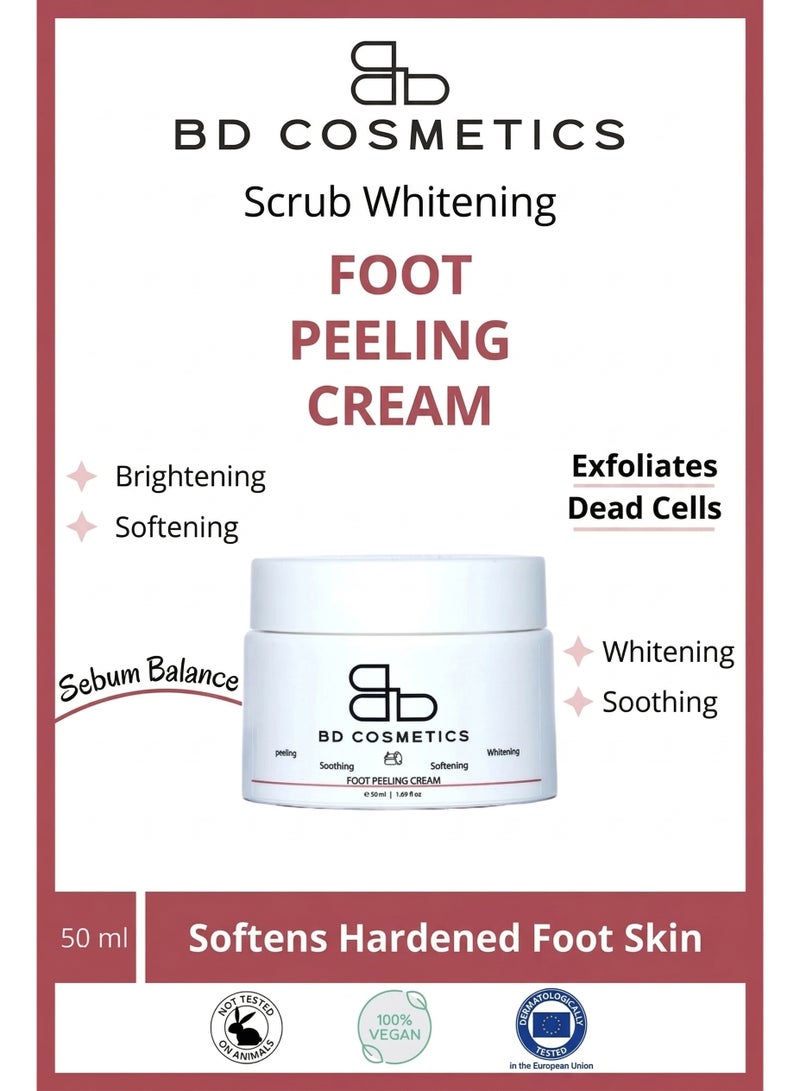 BD Cosmetics Foot Peeling Cream 50mL - Image 1