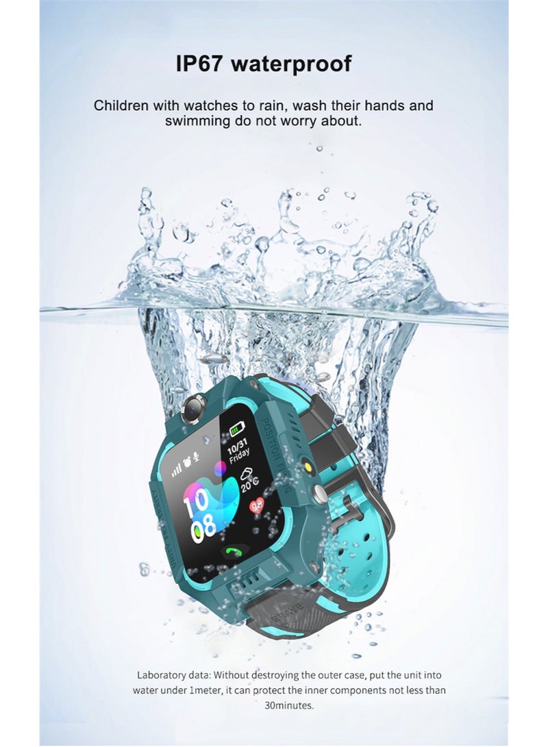 Arabest Kids Smartwatch,Touch Screen Toddler Watch with Real Time Location,Photo Capture Watch to Keep Kids Safe for Girls and Boys 3-12 Years(Green) - Image 5