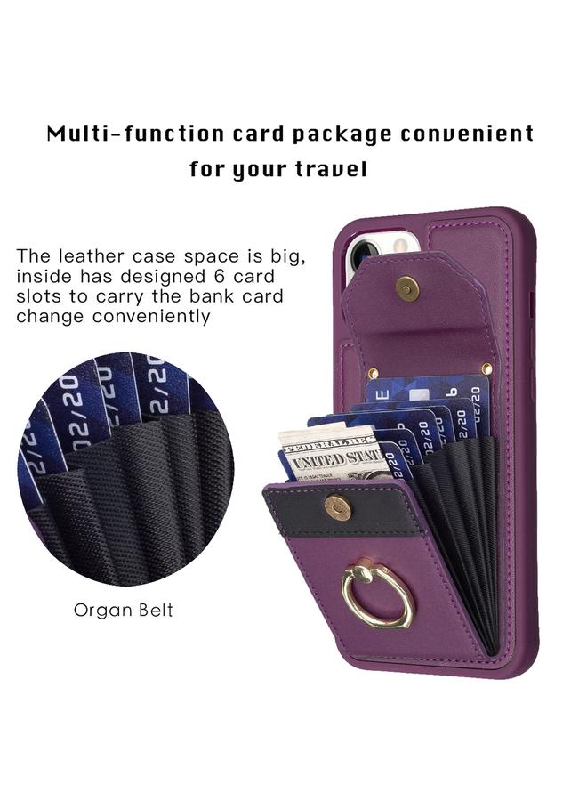 S-TOP Case For iPhone 14 Pro Max BF29 Organ Card Bag Ring Holder Phone Case - Image 4