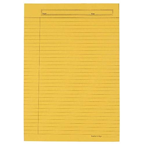 D S R Eclet THICK A4 Size Both Side Ruled Sheet for Project/Assignment/Practical/Homework (Multi-Colour, Combo of 40 Sheets) - Image 3