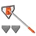 Conliwell Windshield Interior Cleaner Tool Auto Glass Wash Brush with 2 Washable and Reusable Microfiber Pads Car Accessories Interior Cleaning Kit for Trucks SUVs RVs Home Windows - Image 2