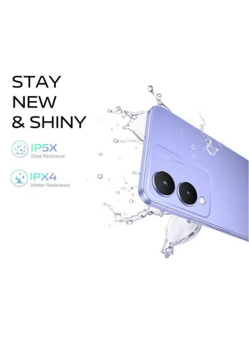 vivo Y17s 4G Dual Sim Glitter Purple 8GB RAM 256GB 4G -International Version - Image 5