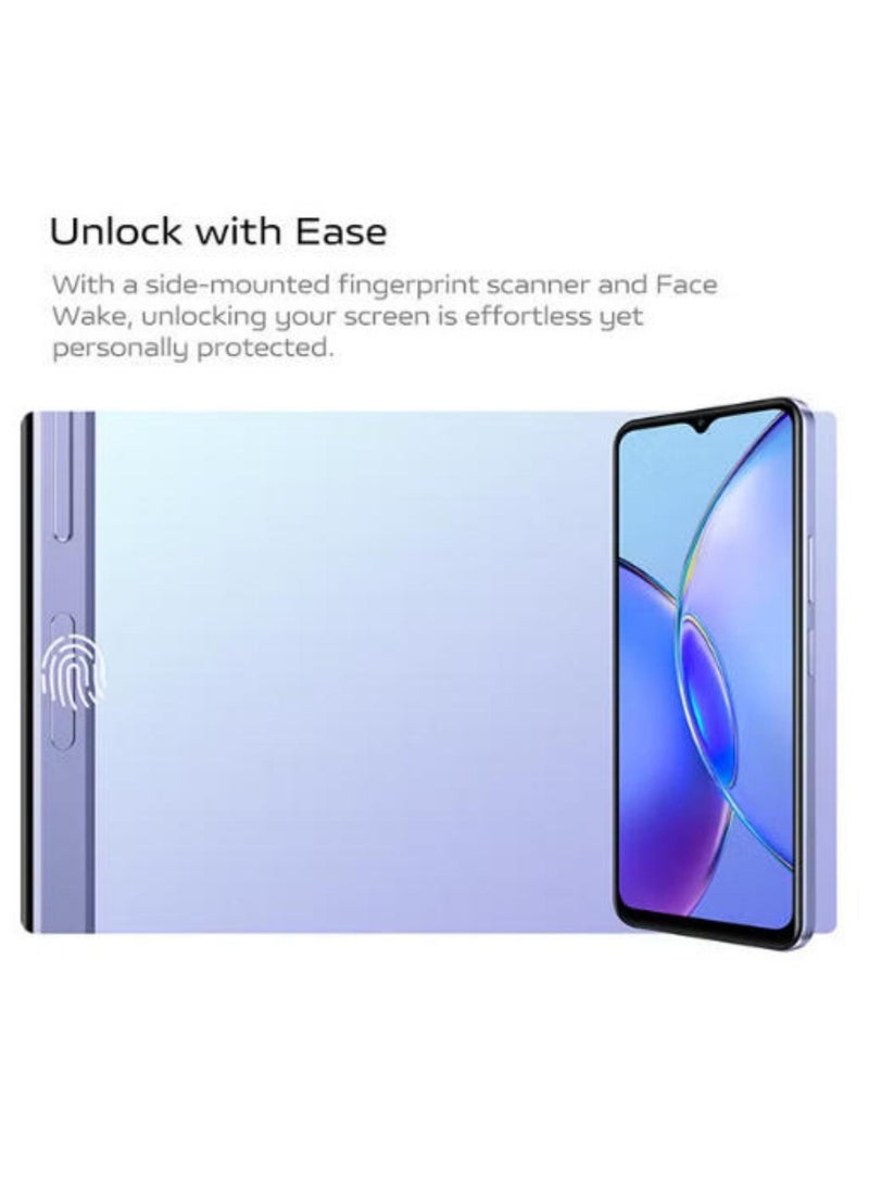 vivo Y17s 4G Dual Sim Glitter Purple 8GB RAM 256GB 4G -International Version - Image 3