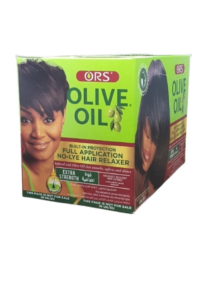 أو آر اس مجموعة فرد الشعر بزيت الزيتون بدون مواد قلوية - قوة إضافية للشعر الخشن والمقاوم - Image 4