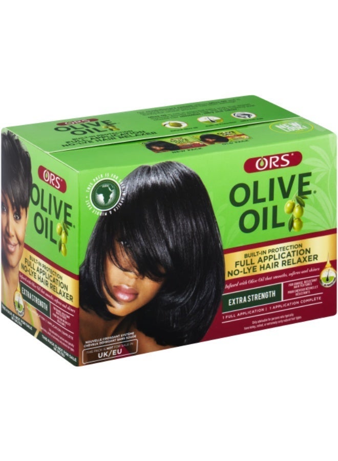أو آر اس مجموعة فرد الشعر بزيت الزيتون بدون مواد قلوية - قوة إضافية للشعر الخشن والمقاوم - Image 1