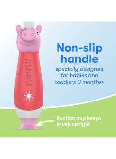 Firefly First Peppa Pig Light Up Timer Toothbrush With Extra Soft Bristles, 1 Count  - Image 3