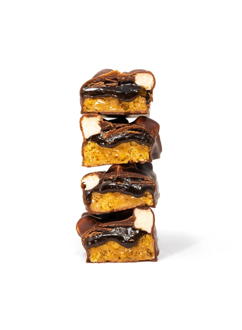 YuBi Bar YUBI VEGAN Protein Bars Smores - 99 Calories High in Protein and Fiber Low in Sugar, Gluten and Dairy Free. Pack of 12 - Image 2