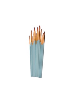 El Maayergy Yalong YL-15_YL213701-2 Set Of 12 Pieces Of Artist Paint Brush With Durable Material, Suitable For School And Home 