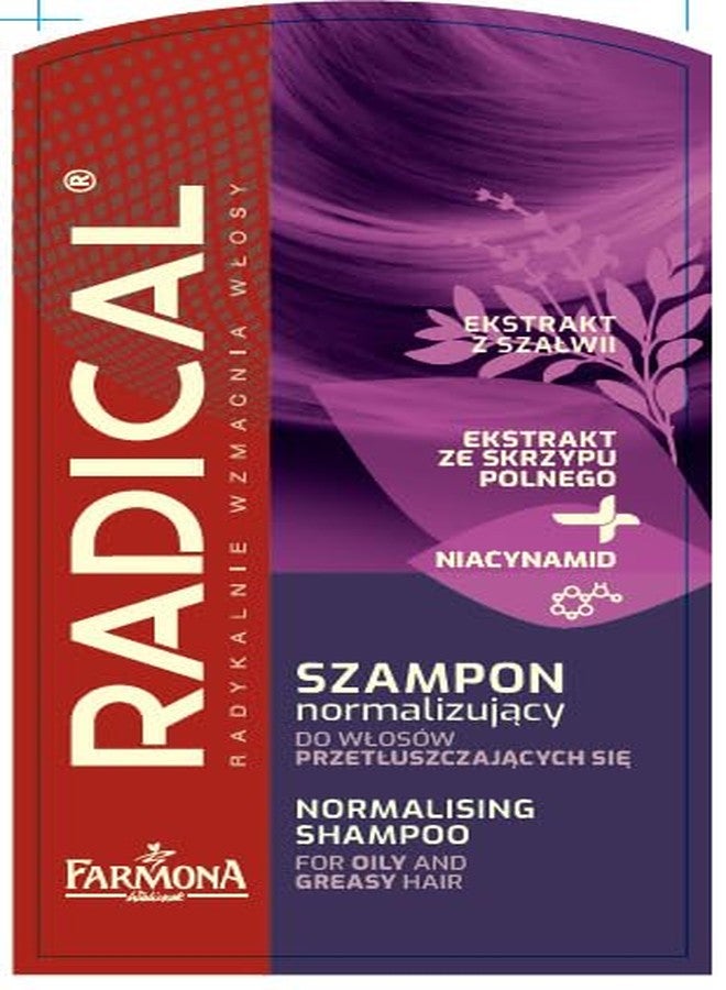 Farmona Radical Shampoo Normalising Oily and Greasy Hair 400ml/13.53oz - Image 5