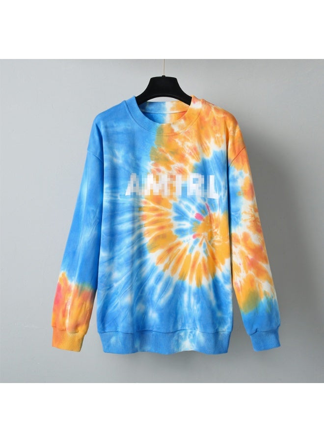 KUYING Women Sportswear Fit Long Sleeves Yoga Sweatshirt, Orange Combo - Image 2