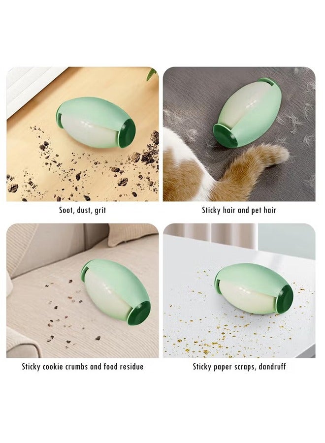 Lint Roller Ball, Portable Reusable Washable Gel Lint Roller for Clothes, Sticky Travel Lint Remover for Pet Hair and Debris - Image 2