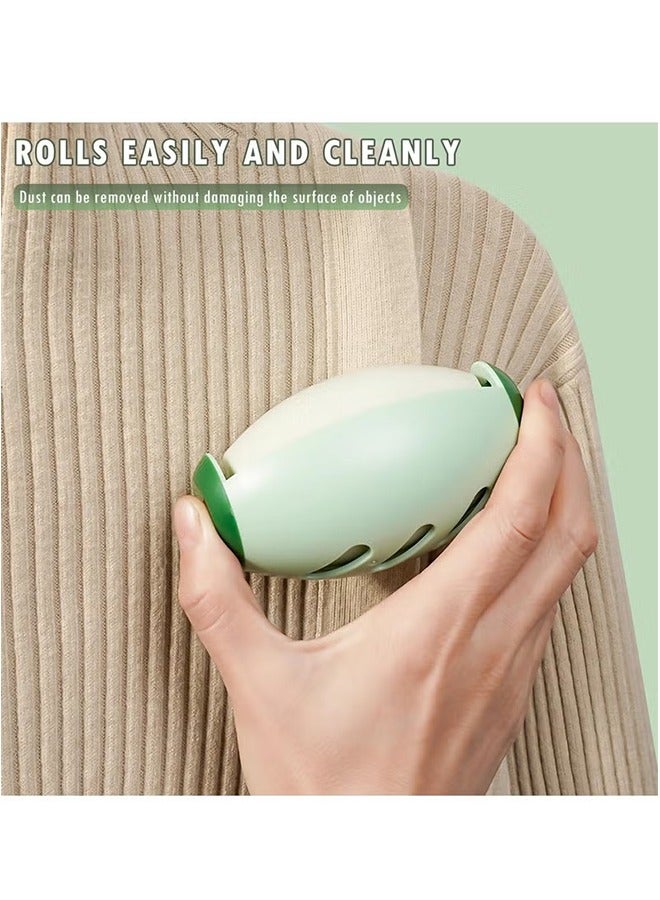 Lint Roller Ball, Portable Reusable Washable Gel Lint Roller for Clothes, Sticky Travel Lint Remover for Pet Hair and Debris - Image 4