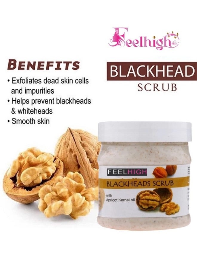 FEELHIGH قناع الوجه والجسم من فيلهigh بنبات النيم لمكافحة التجاعيد 500 مل ومقشر الوجه 500 مل (قناع النيم ومقشر الرؤوس السوداء) - Image 3