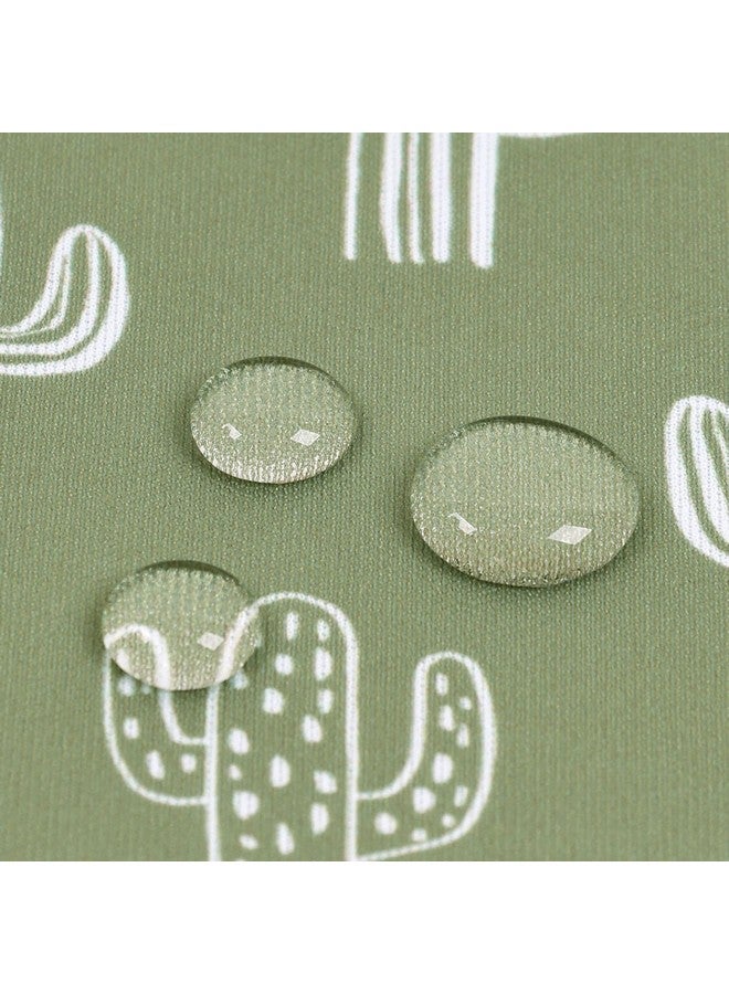 Happy Flute HappyFlute 2pcs Waterproof Bag Set - Cactus & Animal Pattern Wet/Dry Bag for Towels, Diapers, Swim, Beach, Gym - 10.2x14.4 inches - Image 4