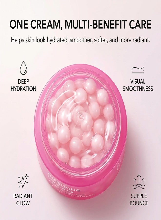 Neatique PDRN Capsule Cream with Salmon DNA Collagen, Pink PDRN Cream, Firming & Hydrating Face Moisturizer Cream with 6% Niacinamide for Plump, Smooth, Dewy-Looking Skin, Lightweight 2.13 oz - Image 5