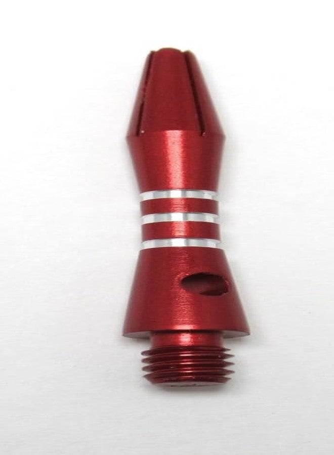 US Darts RED Aluminum Dart Shafts - 3 Sets (9 shafts), 2ba Dart Ex-Short + O'rings - 1 1/4 in - 3 Rings