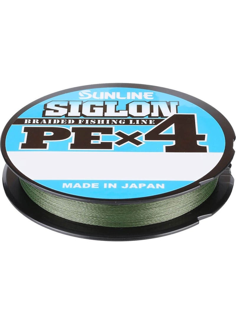 Sunline Siglon Pex4 Pe Fishing Line Dark GREEN-0.223MM - 150MT - 13KG 