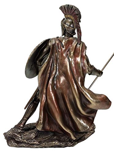 UNICORN STUDIO Greek Military King Leonidas Statue Bronze Finish - Image 2