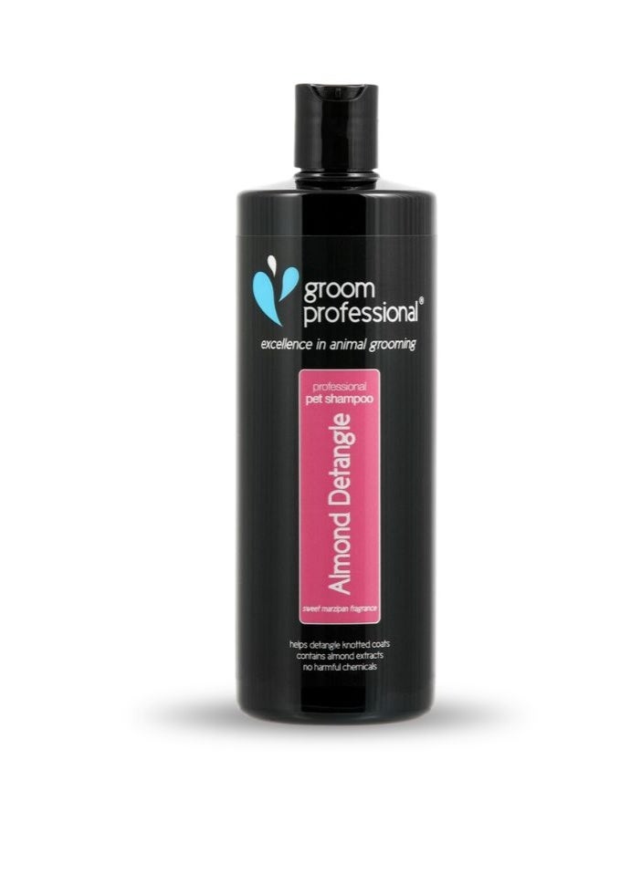 غروم بروفيشينال شامبو جروم بروفيشنال لفك تشابك شعر الحيوانات الأليفة برائحة اللوز، 450 مل - Image 1