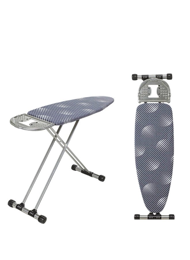 Al-Nokhba Heavy-Duty Ironing Board – Height Adjustable with Secure Iron Rest & Stopper - Foldable Design for Easy Storage - Durable Non-Slip Metal Legs - Image 1