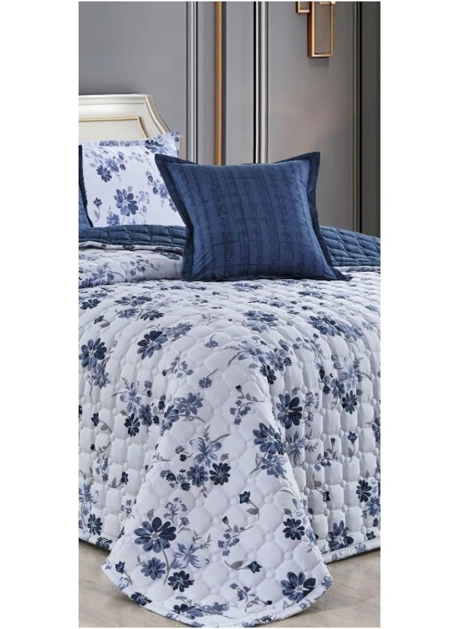 Moon Floral compressed double quilt set, 6 pieces  - Image 3