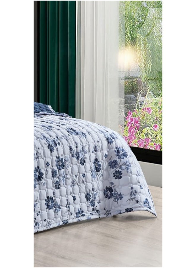 Moon Floral compressed double quilt set, 6 pieces  - Image 4