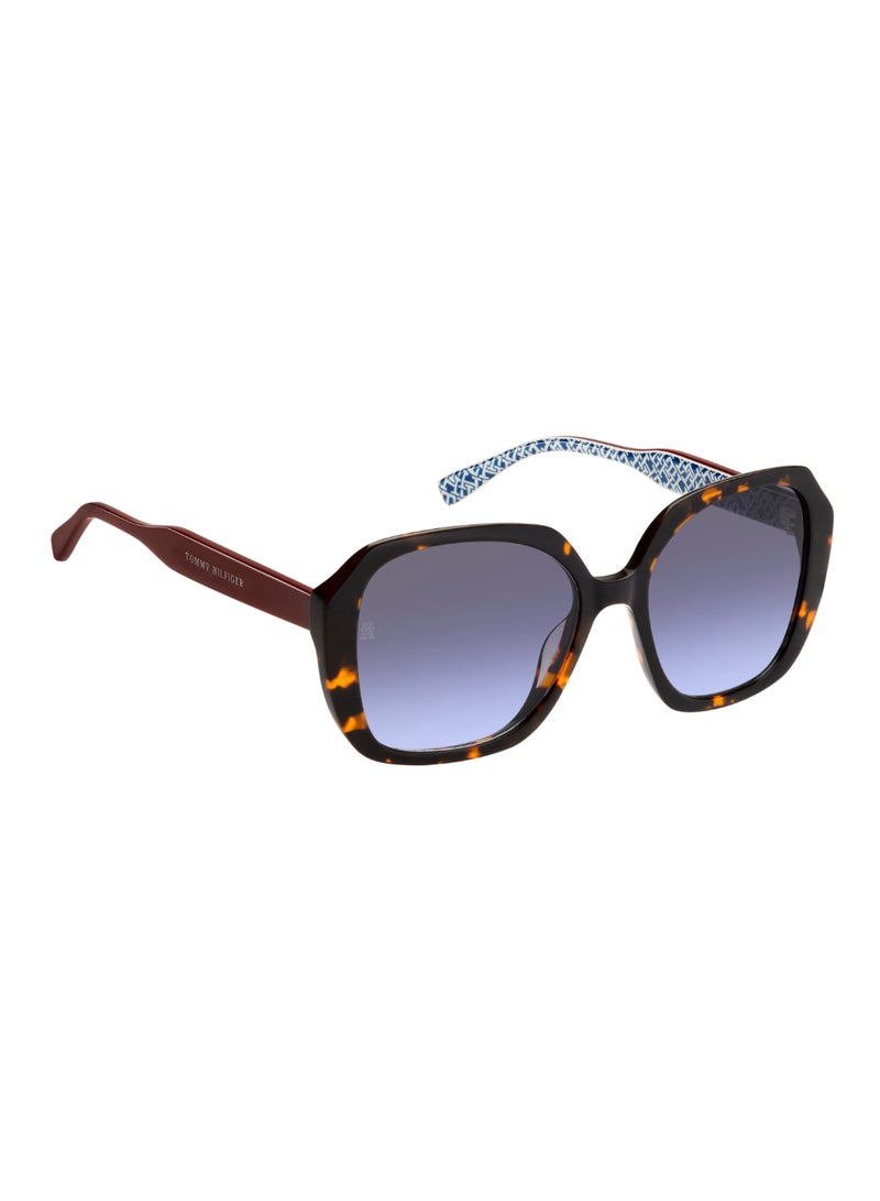 TOMMY HILFIGER Women's UV Protection Square Shape Acetate Sunglasses TH 2105/S GREY 50 - Lens Size: 50.4 Mm - Hvn - Image 2