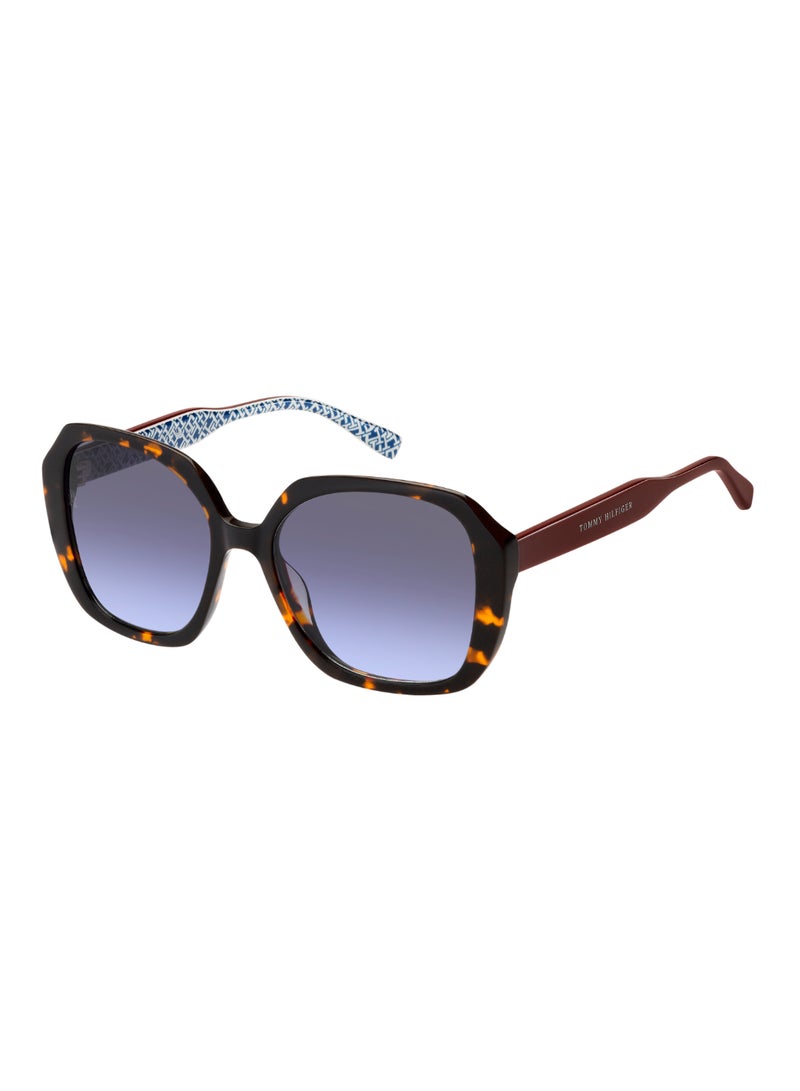 TOMMY HILFIGER Women's UV Protection Square Shape Acetate Sunglasses TH 2105/S GREY 50 - Lens Size: 50.4 Mm - Hvn - Image 1